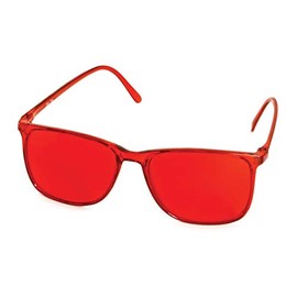 VANLO Farbtherapiebrille rot Elegant - Kraftbrille
