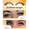 Spiky Manga Lash Clusters 180pcs D Curly Cluster Eyelash Extensions