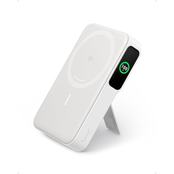 MagGo Power Bank 10,000mAh, Qi2 Certified 15W MagSafe-Compatible Portable Charger