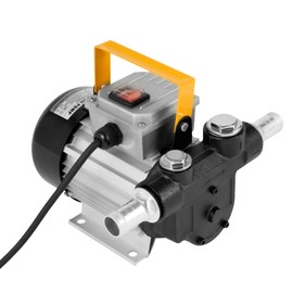 JAYGOVAN 110V Fuel Transfer Pump Self-Priming Commercial Motor Electric Fuel Transfer Pump with Auto Shut-Off Nozzle Hose for Refueling&Fuel Transfer for Cruise Ships&Automotive Self-Power.