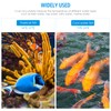 Brifit Aquarium Thermometer Digital, Glue-On Mini Thermometer Aquarium, LED Display
