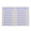 Household Goods Blood Pressure Notebook, Rainbow Numerical Formula