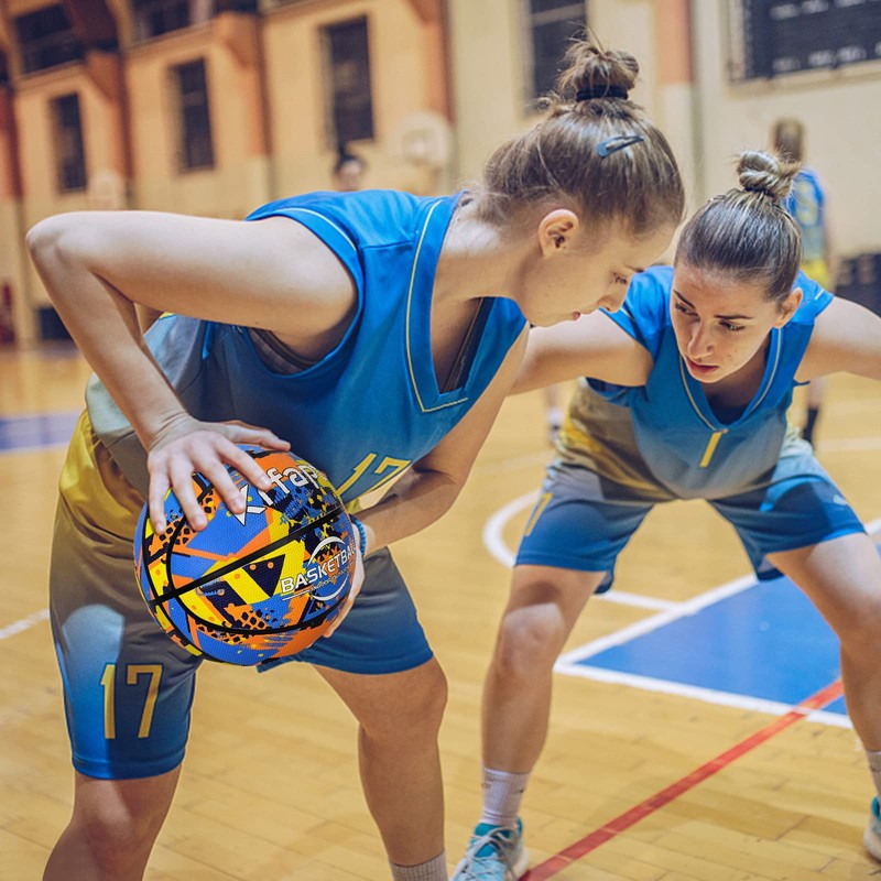 Krfapt Mini Basketball, Size 5, Ideal for Youth Children's Hands,