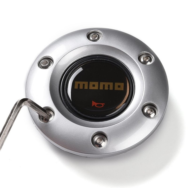 Jscarlife Automotive Steering Wheel Horn Button, Universal Modified Car Steering