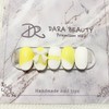 Dara Beauty June Art of the MonthYellow Ribbon Nail❣ -