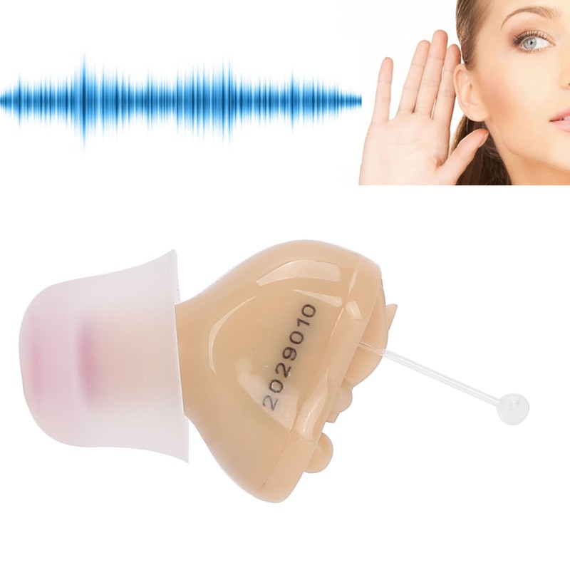 Wireless Hearing Aids Mini InEar Type Ear Sound Amplifier Elder