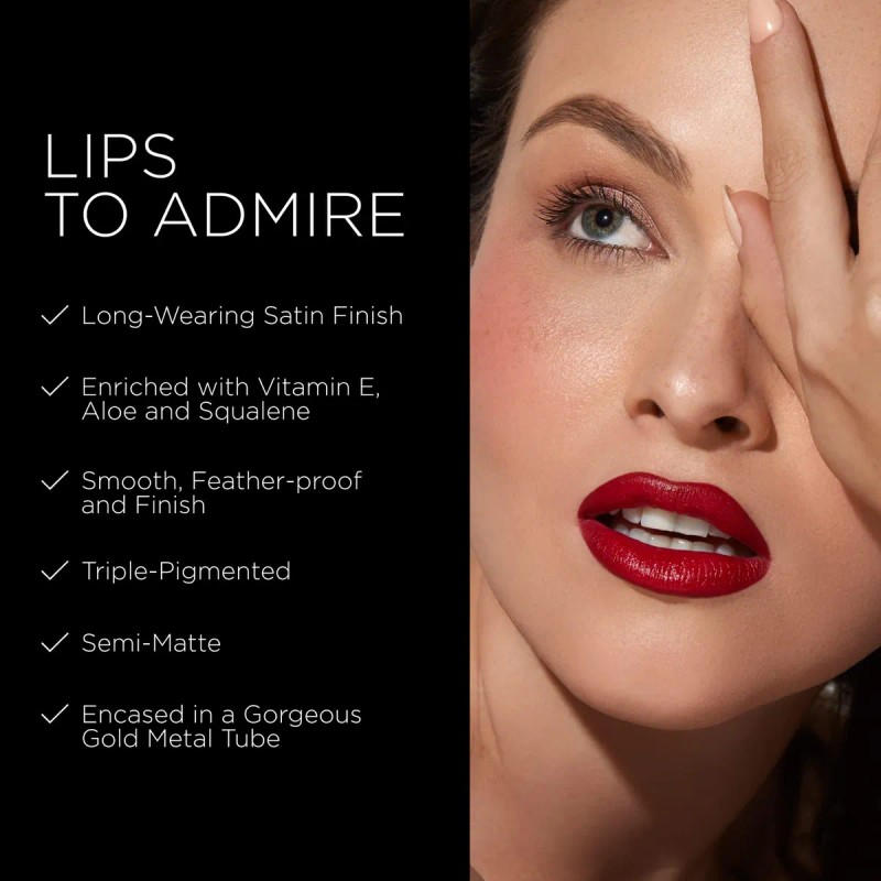 Besame Cosmetics Classic Color Lipstick Cherry Red - 1935 By