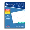Business card size envelopes 2 1/8 x 3 5/8" -