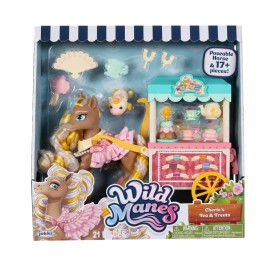 Wild Manes Horse Toys Cherie S Tea And Treats Cart Playset With Cherie Horse And