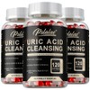 Uric Acid Cleanse - Tart Cherry Citric Acid - Kidney Health Detox and Cleanse, 1 Count, 120 Tablets / 요산 정화 - 타트 체리 구연산 - 신장 건강 해독 및 정화, 1개, 120정