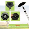 Golf Travel Club Bag Support Rod Mushroom Cap, Plastic, Golf
