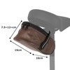 Yamaha Q5K-YSK-051-P36 Saddle Bag for Yamaha PAS Dark Brown