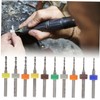 TEHAUX 1set PCB Micro Drill Bit Set Tungsten Small Drill