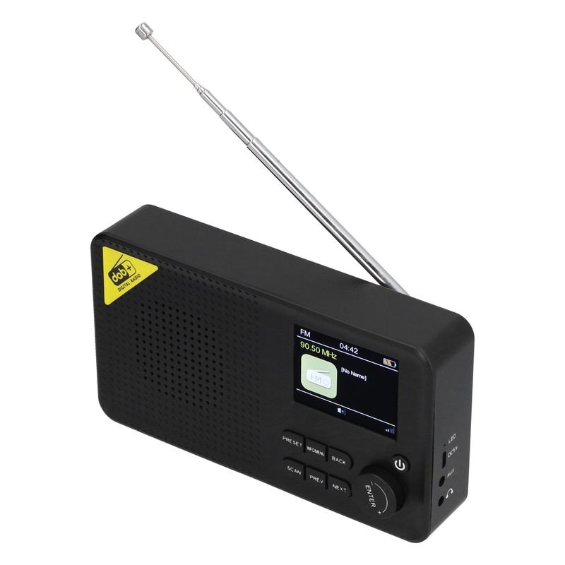 Portable Home DAB+ Digital Radio DAB Radio Lightweight Rechargeable Home