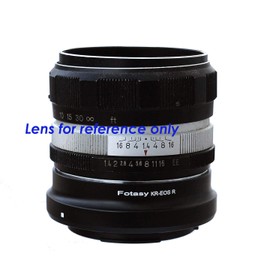 Fotasy Konica AR Lens to Cannon EOS RF Mount Adapter, KR Lens EOS R Adapter Ring, KR RF Adapter, Compatible with Canon EOS R Mirrorless Camera EOS R RP Ra R3 R5 R6 R7 R10