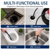 Laopypor Sewer Jetter Kit for Pressure Washer 100FT, 5800PSI Drain