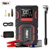 10000mAh，3000A，Portable Jump Starter with Air Compressor, 150PSI, 12V Car Battery
