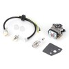 Carburetor Carb Fuel Line Kit Fit for GX31 GX22 FG100