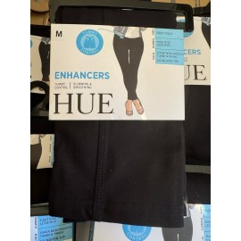 Hue Enhancers High Rise Leggings Slimming Smoothing Tummy Control Medium Pique