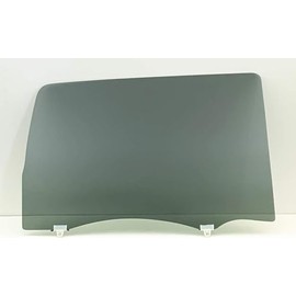 Driver Left Side Rear Door Window Door Glass Compatible with Toyota Tundra Pickup 4 Door Crew Cab 2007-2021 Models