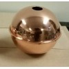 POLISHED COPPER BALL quality made 4'' for weathervane/ LIGHTENING ROD