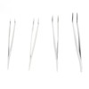 Eyelash Extension Tweezers Kit Stainless Steel High Accuracy Lash Tweezers
