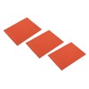 3Pcs Red Maintenance Silicone Pad Heat Insulation Silicone Mat for