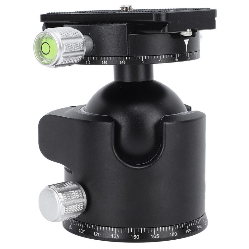Panoramic Tripod Head Dual Panorama Low Gravity 360 Degree Rotating