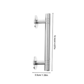 Zerodeko Versatile Use Heavy Duty Stainless Steel Handles for Front Doors Gates and Bookcases