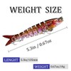 Fishing Lures Jointed Fish Set Realistic Lure Action Wobbler Bait