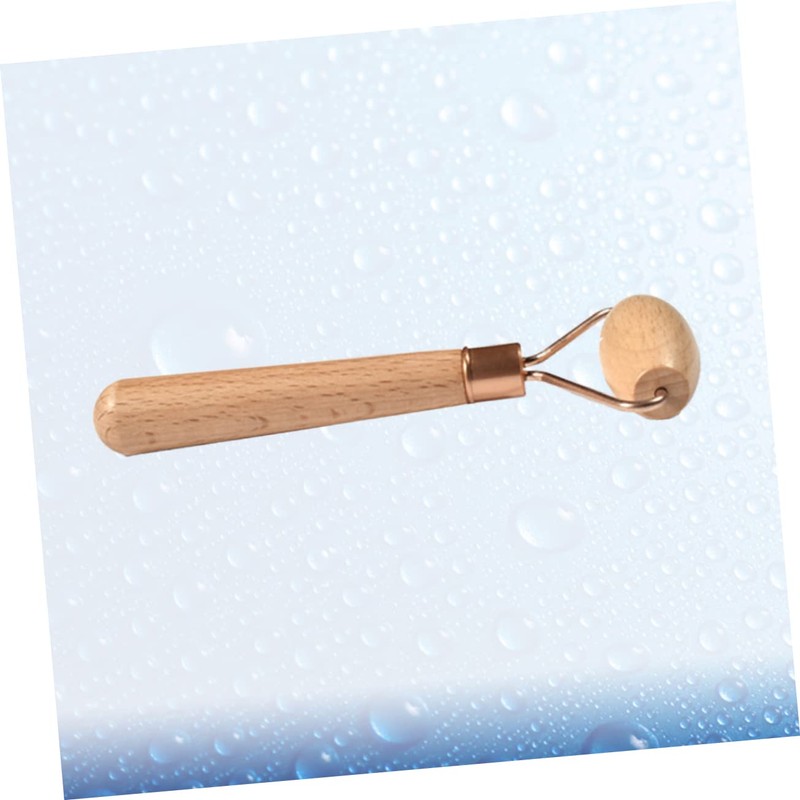 TOVINANNA Natural Wooden Face Massage Roller Gua Sha Facial Tools