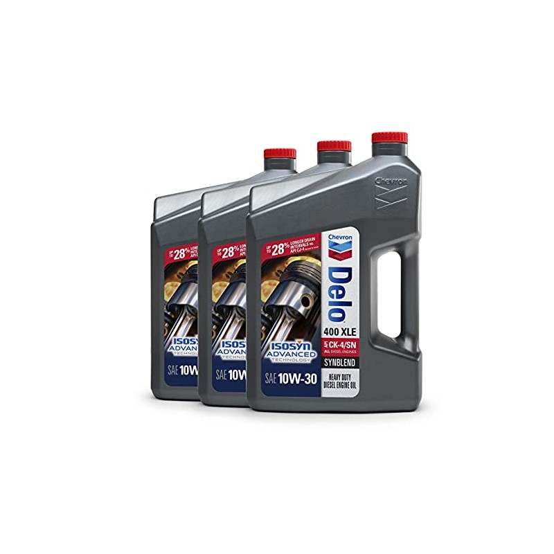Delo 400 XLE Heavy Duty Synblend Diesel Engine Oil 10W-30,