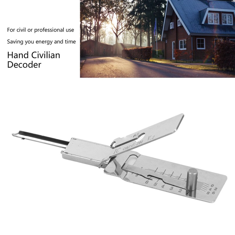 Hand Civilian Decoder Stainless Steel Single Head 6 Beads 2