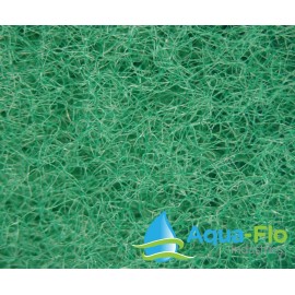 Aqua-Flo Industries 24" x 28" x 2" Coarse Green Universal Pond Filter Mat -aquarium-filt