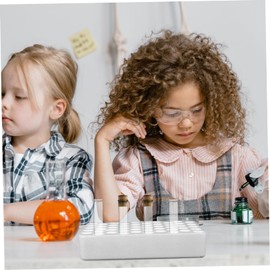 iplusmile Test Tube Holder Centrifuge Tube Rack 50 Holes Lab Accessory Foam Base Portable