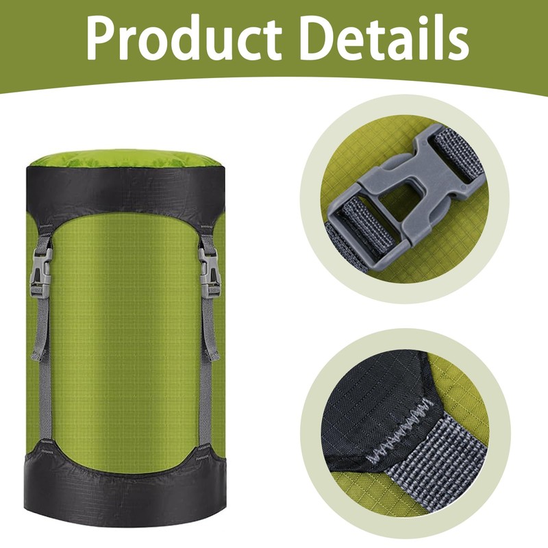 PSFXBM 11L Compression Stuff Sack, Compression Stuff Sack for Sleeping