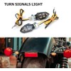 Motorcycle Indicator, 12 V E24 M8 Mini LED Indicator Motorcycle,