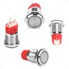 YMJSAN 16mm Latching Push Button Switch 12V DC On Off