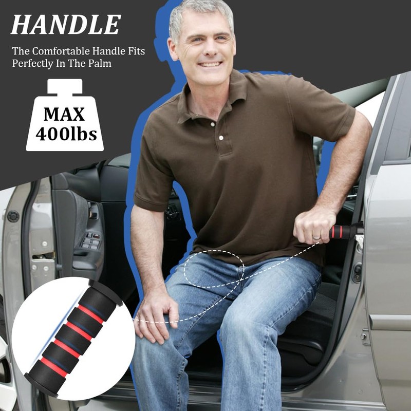 URAQT Elderly Car Handle Mobility Aid, Door Handle, Car Handle