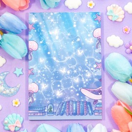 Notepad - 4 in x 6 in, 50 Sheets, NOT Sticky:_Sakura