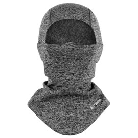 West Biking Balaclava Motorcycle Winter Face Mask Ski Mask Windproof Breathable Warm Bicycle Balaclava Men Women Thermal Fleece Balaclava Motorcycle Balaclava Mask Face Hood, Grey*1
