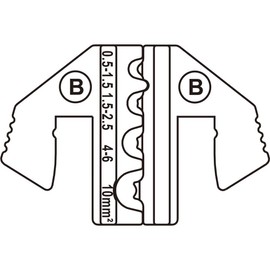 TOOLCRAFT CRIMPEINSATZ F R UNISOLIERTE KABELSCHUH