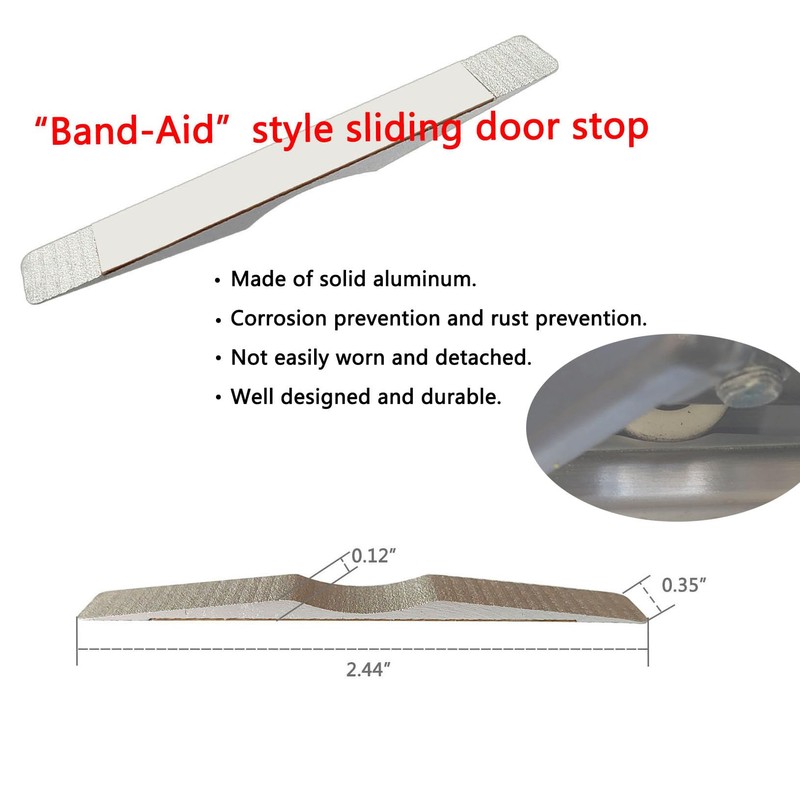 Timilge Sliding Door Stopper for Van Door Midway Door Stop