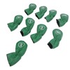 9pcs Golf Club Cover PU Leather Stylish Portable Golf Head