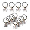 Saihisday 12Pcs Single Stud Fitting for L Track 4000lb Capacity