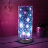 lesser and pavey LED Aroma Lamp Cylindrical Desire | 1 Piece | Color-Changing Fireworks Design | ‎11 cm x 11 cm x 26 cm