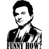 Goodfellas Joe Pesci Funny How? Tshirt - Sticker Graphic - Auto, Wall, Laptop, Cell, Truck Sticker for Windows, Cars, Trucks