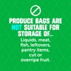 Ziploc Food Storage Produce Bags, Seal Top to Keep and