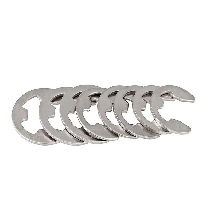 Dreneco M5 Stainless Steel E-Clip Snap Ring Retaining Snap Opening