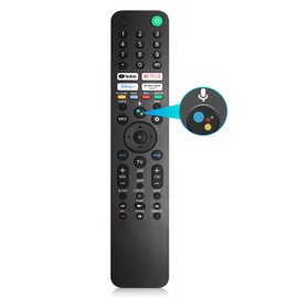 RMF-TX520U Remote Replacement for Sony Bravia TV Remote Control with Voice Search Function, Compatible with Sony 2019 to 2023 XR/XBR/KD Series 4K/8K LED OLED Google/Android Smart TV